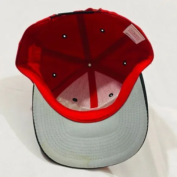 Vintage Cincinnati Reds Embroidered Spell Out SnapBack Hat - Picture 6 of 6